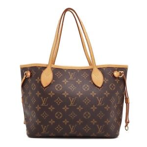 Louis Vuitton classic Monogram Neverful Tote Bag, PM size